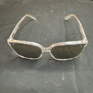 SOJOS Sunglasses for Women Men Vintage Style Shades SJ2157, Clear/Brown